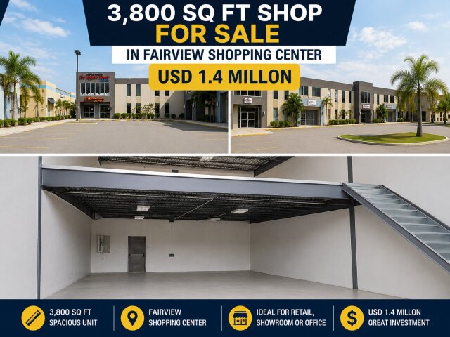 FAIRVIEW SHOPPING CENTER, BUILDING SPACE FOR SALE Commercial Montego Bay