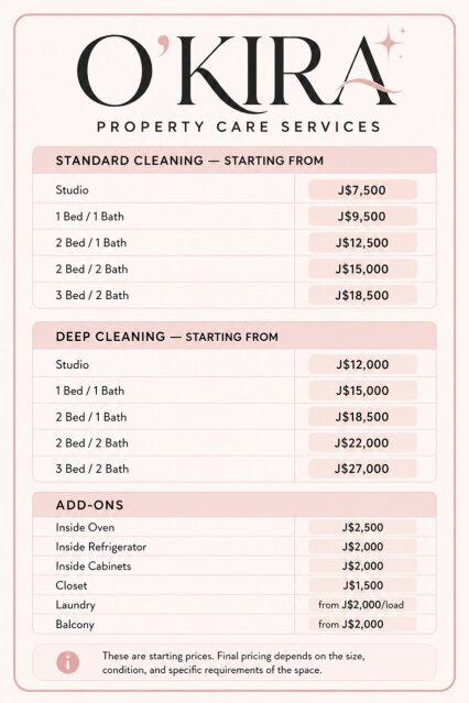 Residential And Small Commercial Cleaning Services