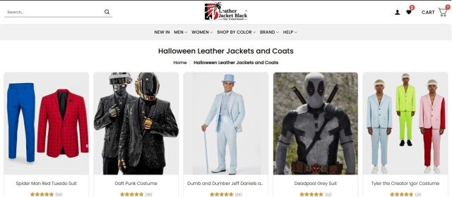 2026 Halloween Jackets For Men And Women Men's Clothes St. Petersburg