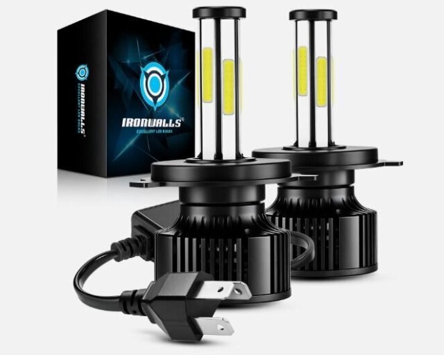 6-sides H4 9003 LED Headlight Bulb Auto Accessories Kingston