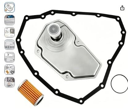 31728-3JX0A Transmission Filter Oil Pan Gasket Kit Auto Parts St. James