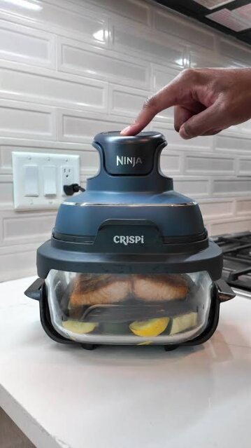 Glass Air Fryer Ninja Crispi
