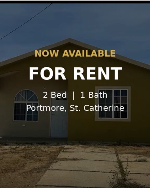 2 Bedroom House And 1 Bathroom Houses Portmore