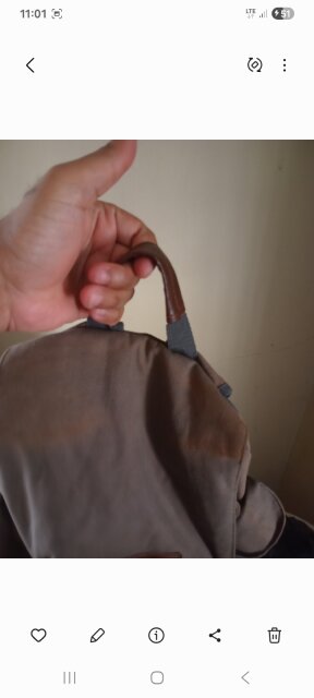 Vintage-Style Canvas Rucksack