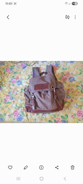 Vintage-Style Canvas Rucksack Other Market Havendale