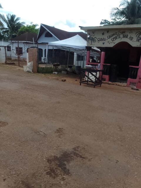 Road Side House For Sale Shop And Bar On It