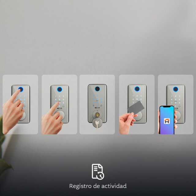 Smart Wi-Fi Door Lock ( Multiple Locking And Unloc