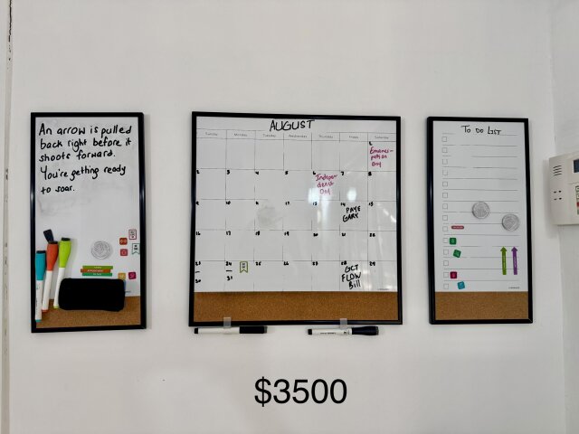 3-Piece Dry-Erase Planning Board Set – $3,500 Tables & Desks Kingston 6