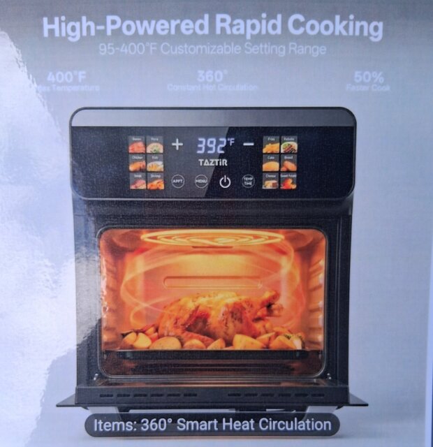 Taztir Air Fryer Toaster Over Ovens Newport