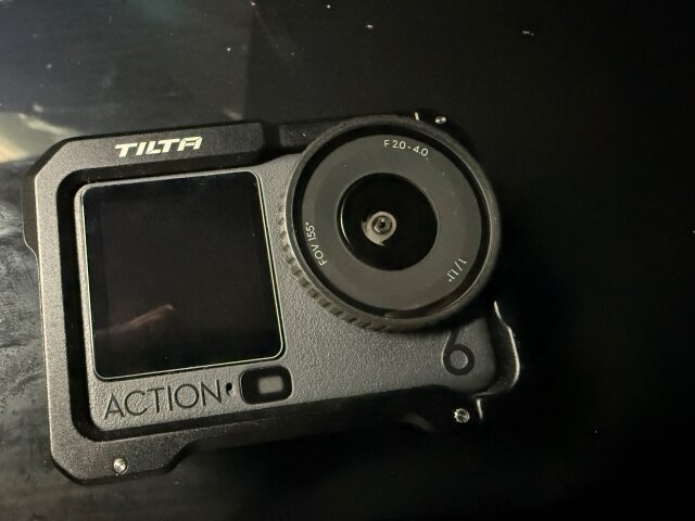 Dji Action 6 With Tilta Cage
