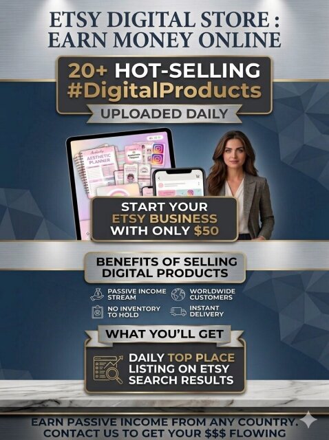 Etsy Store Digital Online Business Full Time Jobs Greater Portmore