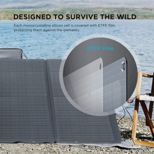 EcoFlow 400W Portable Solar Panel – Foldable IP68