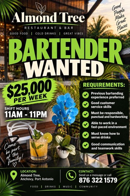 Bartender Full Time Jobs Portantonio, Portland