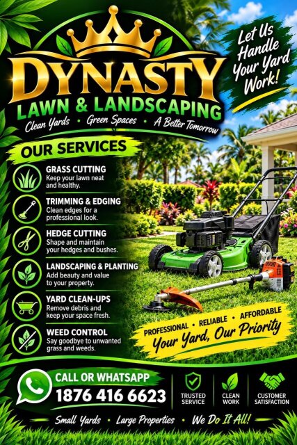 Seeking Experienced Male Worker. Maintenance Trelawny,St.Ann,Hanover