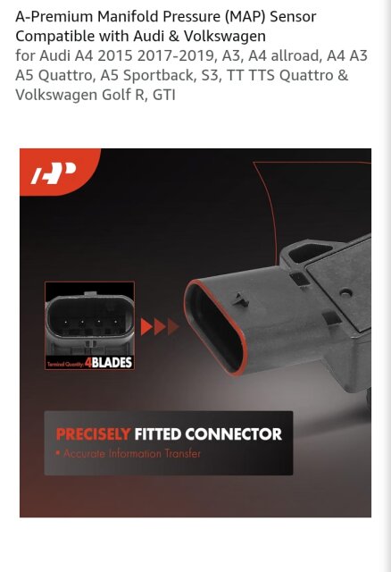 Map Sensor Audi VW