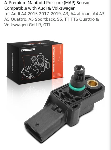 Map Sensor Audi VW Auto Parts Kingston