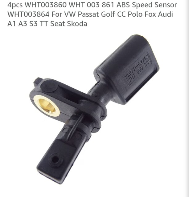 4 Pcs Wheel Speed Sensor Audi VW+++
