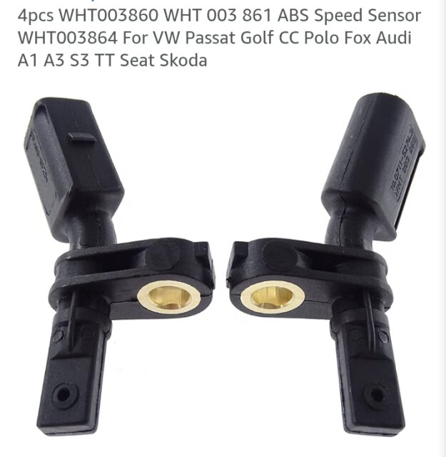 4 Pcs Wheel Speed Sensor Audi VW+++