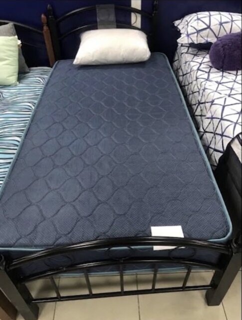 Twin Size Bed Frame And Matress For Sale (used) Beds Papine