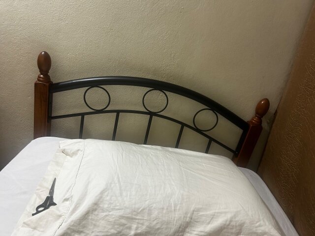 Twin Size Bed Frame And Matress For Sale (used)
