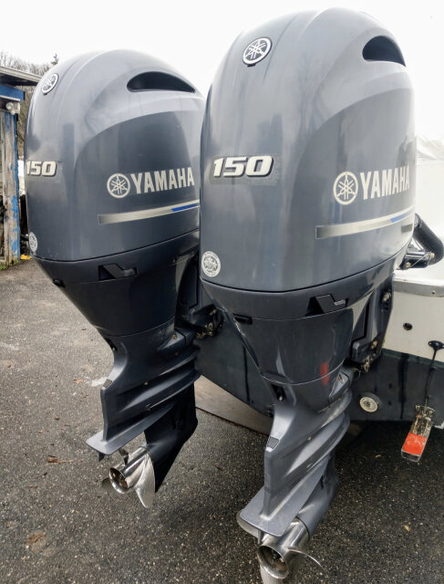Slightly Used Yamaha 150HP4 Stroke Outboard Motor Boats Kingston