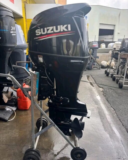 Slightly Used Suzuki 115HP 4Stroke Outboard Motor