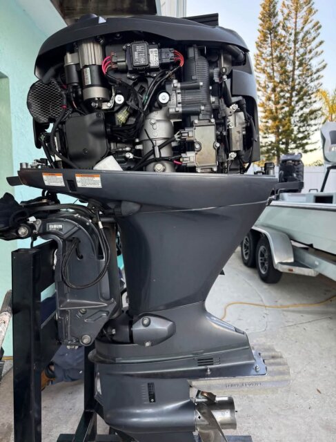 Slightly Used Yamaha 115HP4 Stroke Outboard Motor
