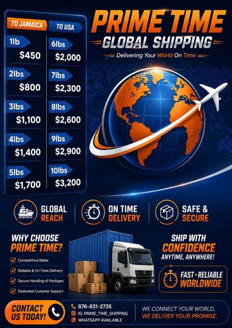 Prime Time Global Shipping