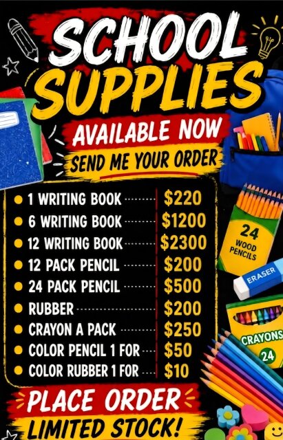 Back To School Item