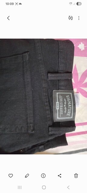 Levi's Black Men's Denim W42×L34 (NEW)