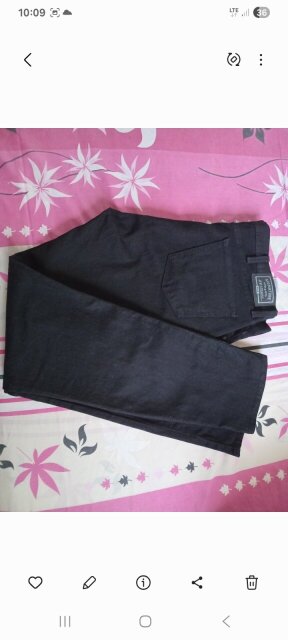 Levi's Black Men's Denim W42×L34 (NEW)