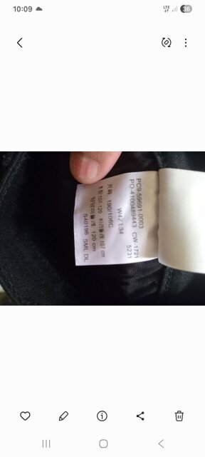 Levi's Black Men's Denim W42×L34 (NEW)