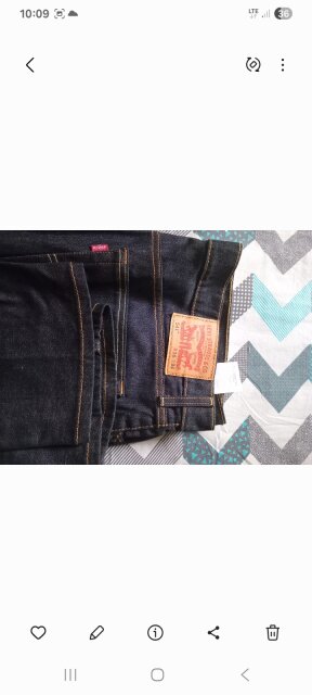 Levi's Jeans - W36 L34 (Dark Wash Denim) Men's Clothes Havendale