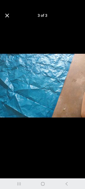 New 10×12 Tarpaulin With Grommets