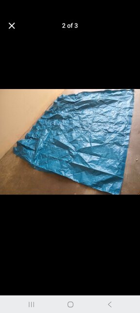 New 10×12 Tarpaulin With Grommets