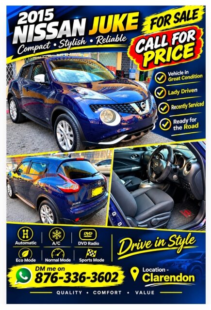 2015 Nissan Juke- Call For Price, Drive Right Away Vans & SUVs Clarendon