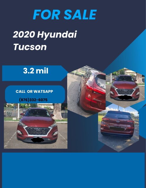 2020 Hyundai Tucson, $3.2 Mil Vans & SUVs Kingston