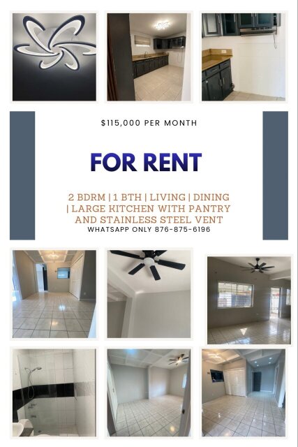 Beautifully Renovated 2 Bedrooms In Portmore Houses Portmore