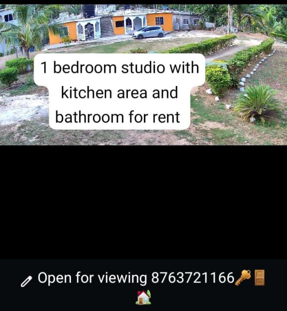 1 Bedroom Studio Apartments Redwood St Catherine 25 Minutes Outside Linstead