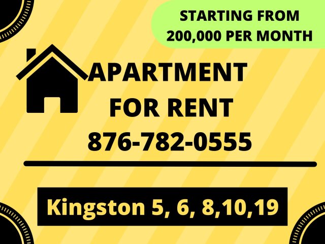 Stylish 2 Bedrooms Apartment in Kingston Apartments Kingston 5, 6, 8 & 19
