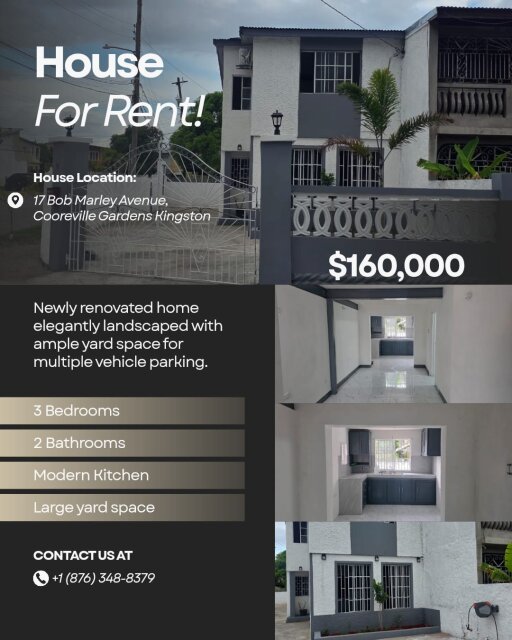 Newly Renovated 3 Bedrooms For Rent Houses Cooreville