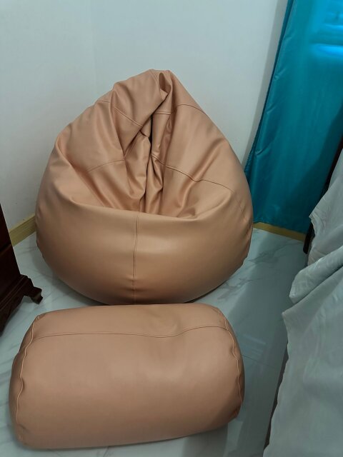 Jumbo Bean Bag Chair With Foot Rest Chairs St.Catherine