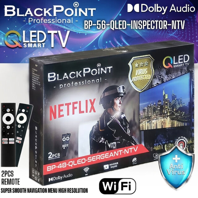 BlackPoint Professional BP-56-QLED-INSPECTOR-NTV 5 TV Portmore
