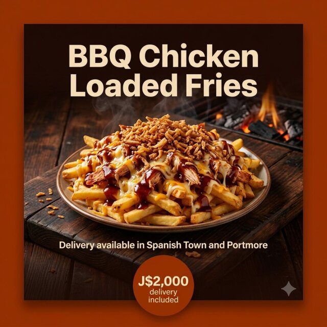 Loaded Fries Available Spanish Town And Portmore Groceries Portmore