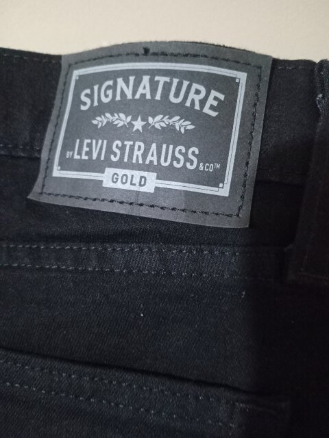 Levi's Black Signature Jeans W42×L34 Men's Clothes Havendale