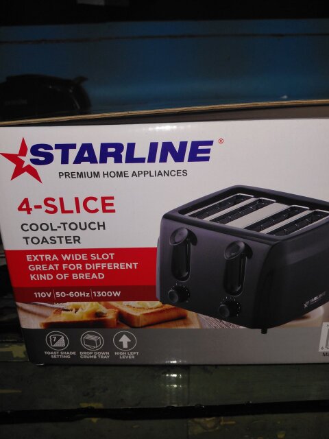 Starline 4 Slice Toaster Oven Toasters HILO PLAZA Shop 4