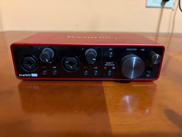 Focusrite Midi Interface Venues & Equipment Kingston