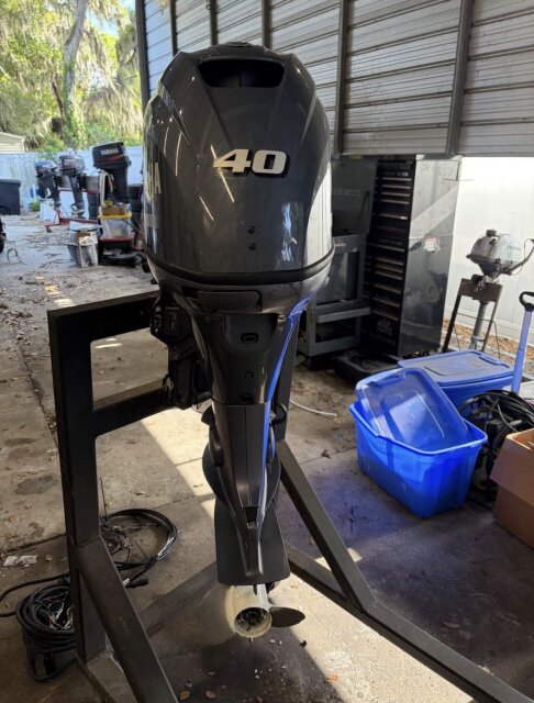 Slightly Used Yamaha 40HP 4 Stroke Outboard Motor Boats Kingston