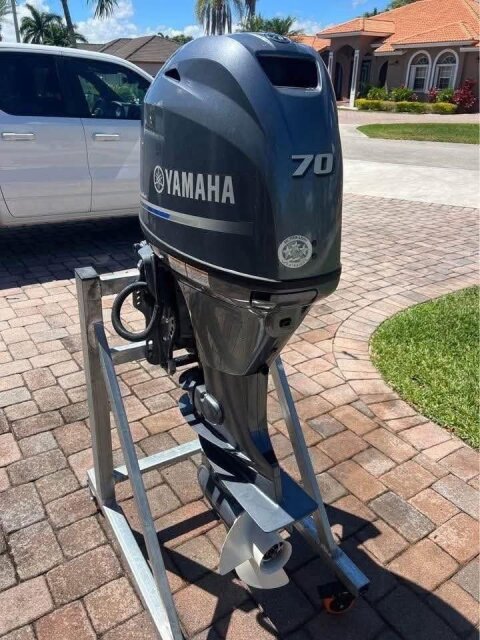 Slightly Used Yamaha 70HP 4 Stroke Outboard Motor Boats Kingston