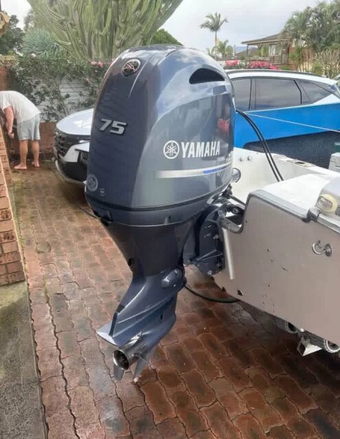 Slightly Used Yamaha 75HP 4 Stroke Outboard Motor Boats Kingston